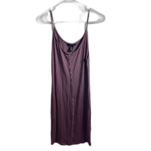 forever 21 purple ribbed dress